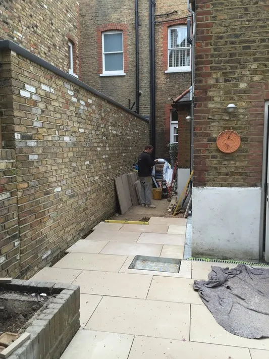 New Garden Slabs