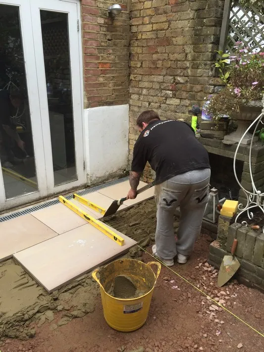 New Garden Slabs