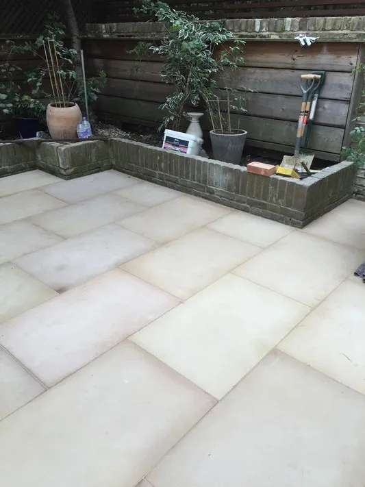 New Garden Slabs