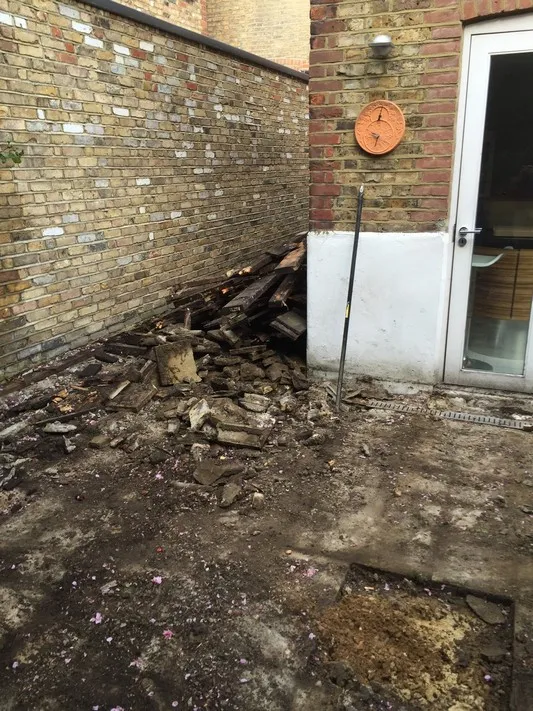New Garden Slabs