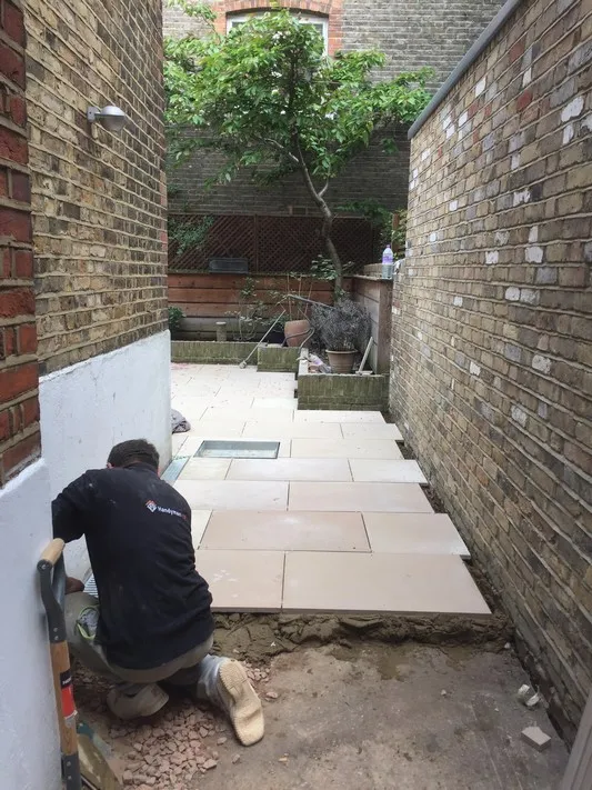 New Garden Slabs