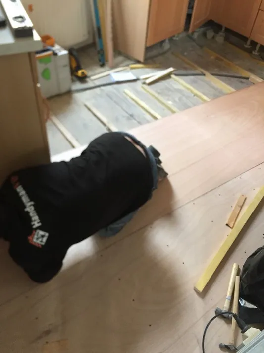 New Kitchen Floor With Under Floor Heating