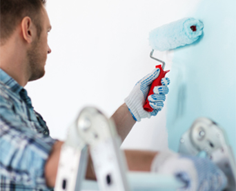 Painting with a roller